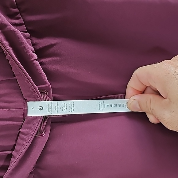 Lululemon Burgundy Jogger - Picture 6 of 8
